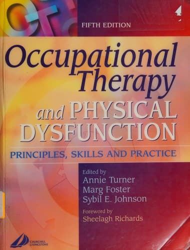 Cover image for Occupational therapy and physical dysfunction