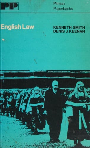 Cover image for English law