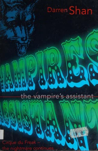 Cover image for The Vampire's assistant.