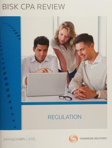 Cover image for Bisk CPA review