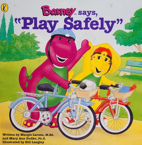 Cover image for Barney says, "Play safely"