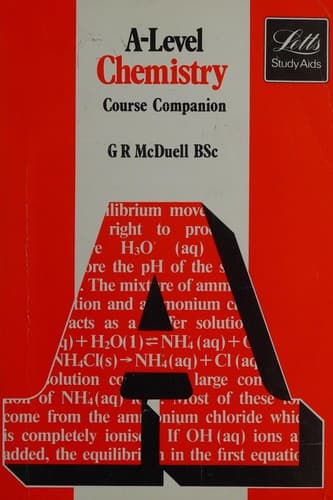 Cover image for A-level Chemistry (Letts Study Aid)