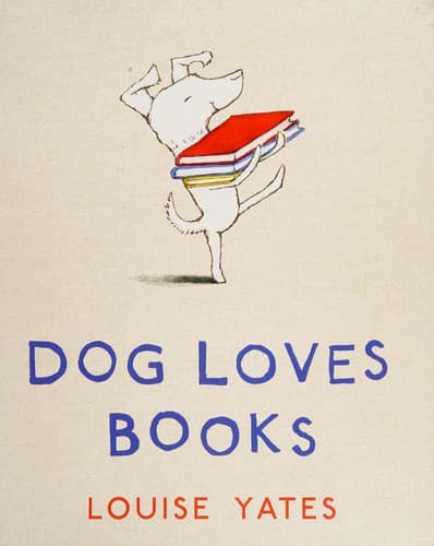 Cover image for Dog loves books