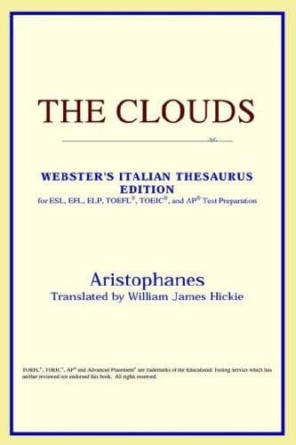 Cover image for The Clouds (Webster's Italian Thesaurus Edition)