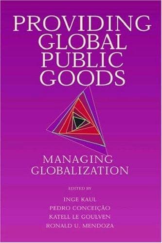 Cover image for Providing Global Public Goods