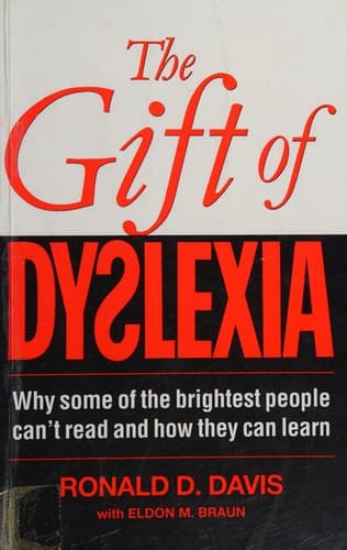 Cover image for The Gift of Dyslexia