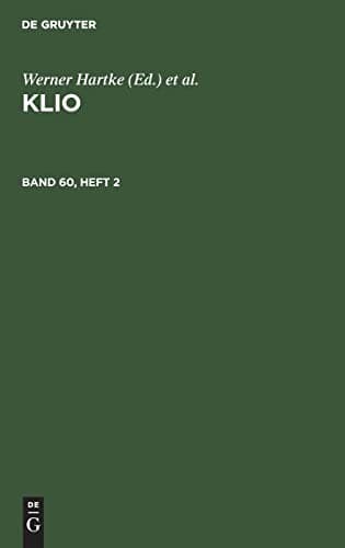 Cover image for Klio