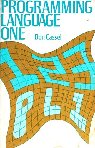 Cover image for Programming language one.