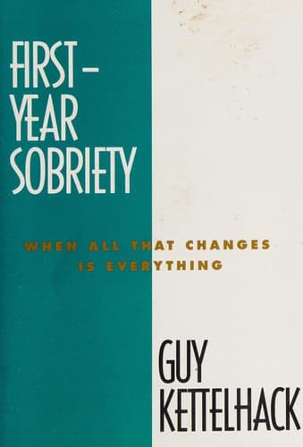 Cover image for First-year sobriety