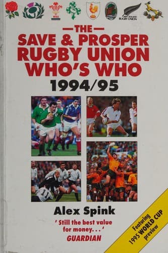 Cover image for The Save & Prosper rugby union who's who.