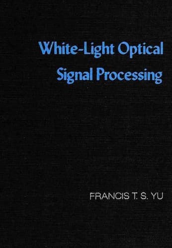 Cover image for White-light optical signal processing