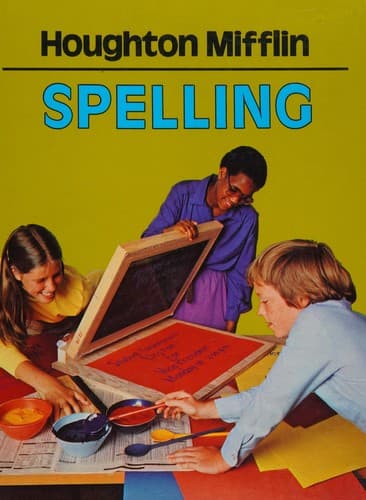 Cover image for Houghton Mifflin spelling