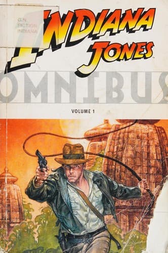 Cover image for Indiana Jones omnibus.