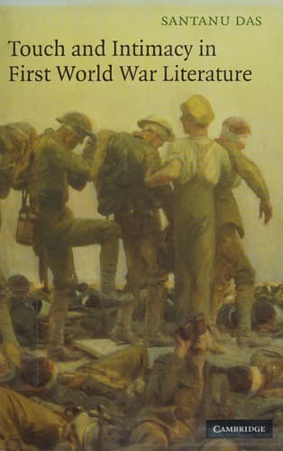 Cover image for Touch and intimacy in First World War literature