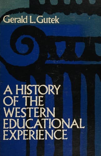 Cover image for A history of the Western educational experience