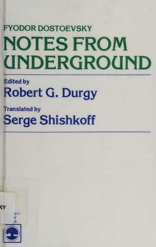 Cover image for Notes from underground