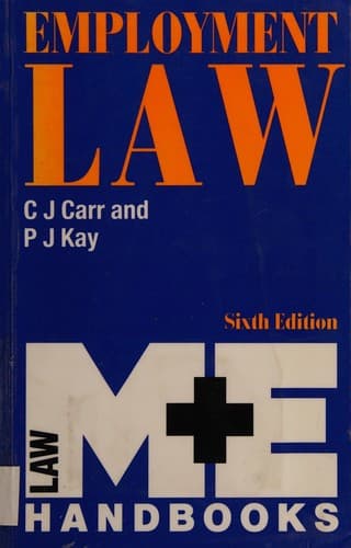 Cover image for Employment law