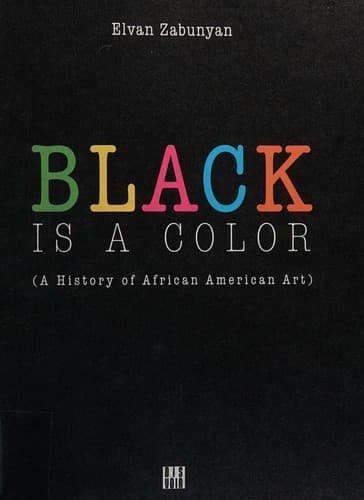 Cover image for Black is a color