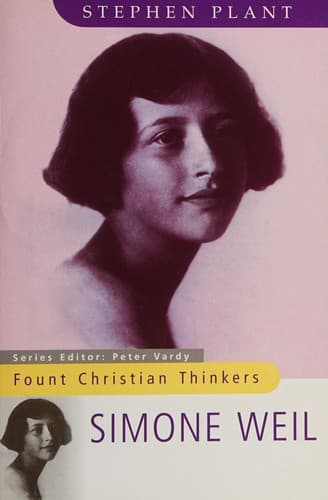 Cover image for Simone Weil
