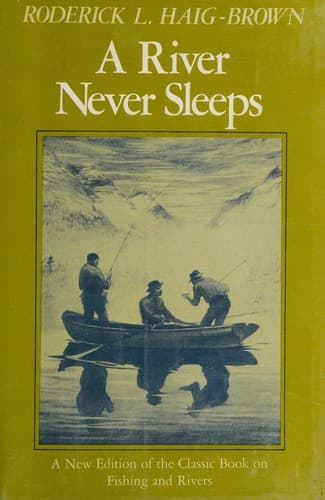 Cover image for A river never sleeps