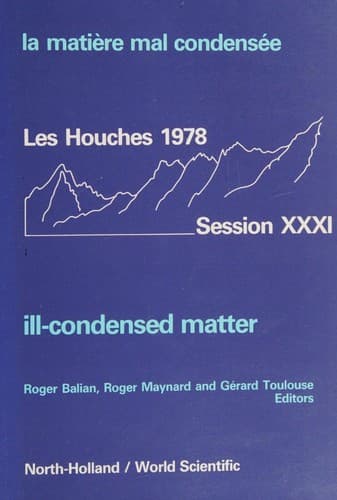Cover image for Ill-condensed Matter