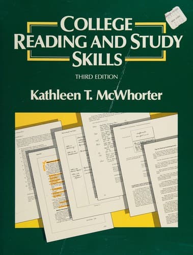 Cover image for College reading and study skills