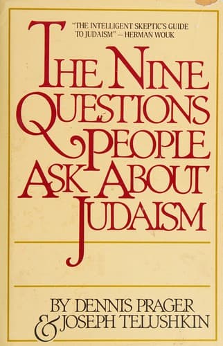 Cover image for The Nine questions people ask about Judaism