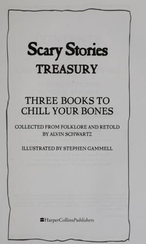 Cover image for Scary Stories Treasury