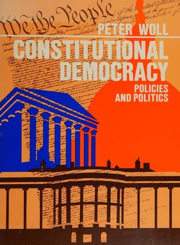 Cover image for Constitutional democracy