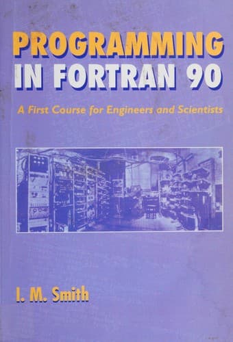 Cover image for Programming in Fortran 90