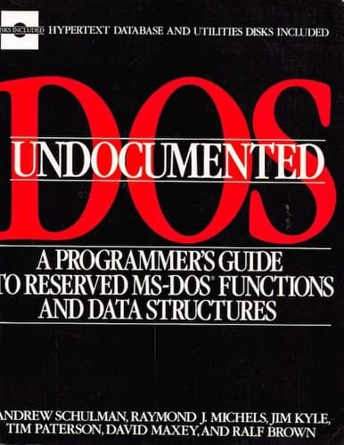 Cover image for Undocumented DOS