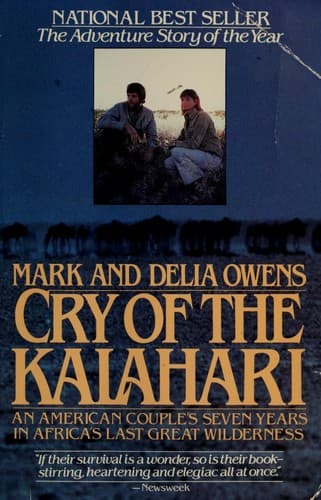 Cover image for Cry of the Kalahari