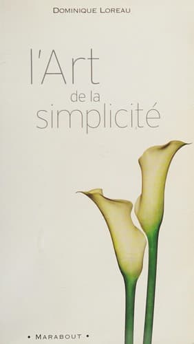 Cover image for L'art de la simplicité