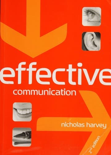 Cover image for Effective communication