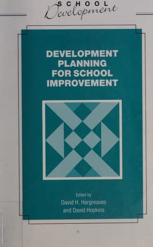 Cover image for Development planning for school improvement