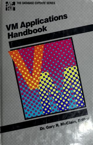 Cover image for VM applications handbook