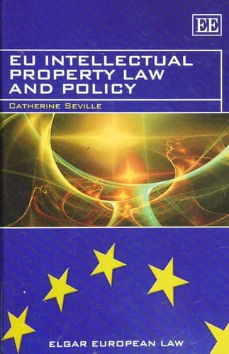 Cover image for EU intellectual property law and policy