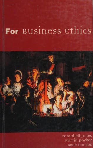 Cover image for For business ethics