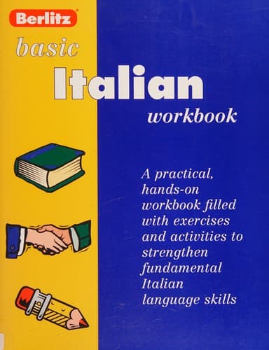 Cover image for Berlitz basic Italian workbook