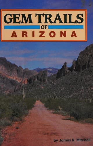 Cover image for Gem trails of Arizona