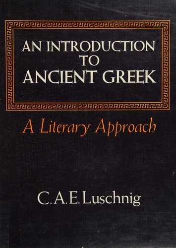 Cover image for An introduction to ancient Greek