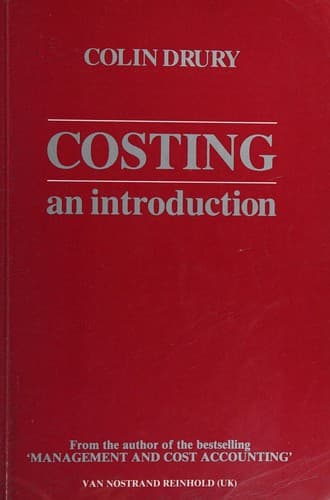 Cover image for Costing