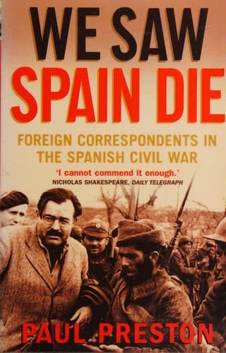 Cover image for We Saw Spain Die