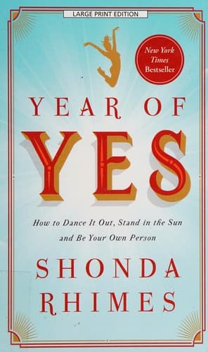 Cover image for Year of yes
