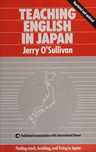 Cover image for Teaching English in Japan