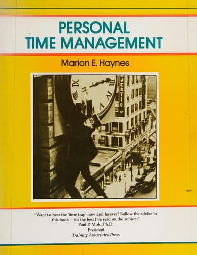 Cover image for Personal Time Management