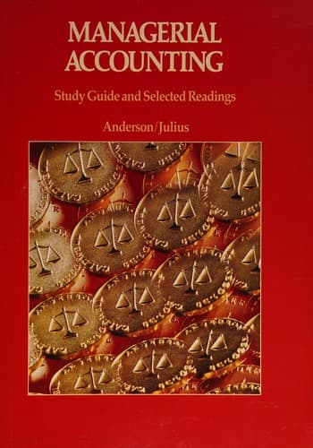 Cover image for Managerial Accounting