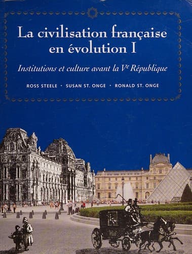 Cover image for La civilisation française en évolution