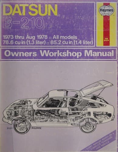 Cover image for Datsun owners workshop manual