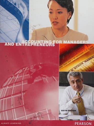 Cover image for Accounting for managers and entrepreneurs